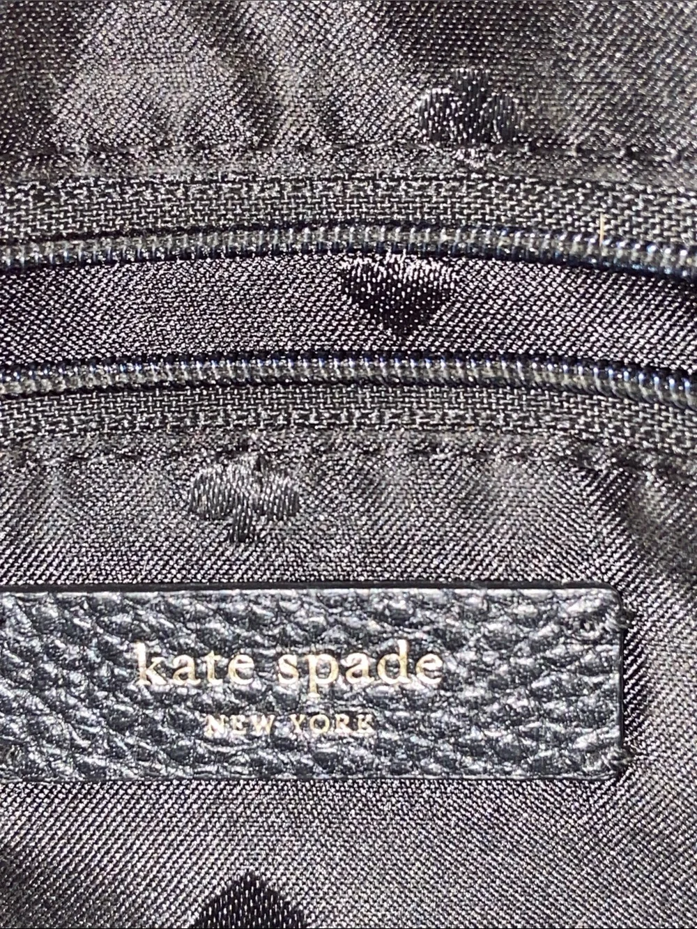 KATE SPADE ORCHARD ST ARIA BLACK Crossbody Purse Genuine Leather Camera Bag